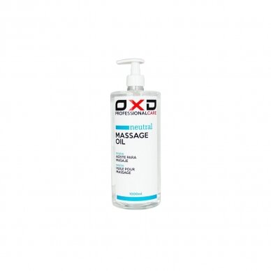 OXD PROFESSIONAL profesionalus masažo aliejus NEUTRAL, 1000 ml.