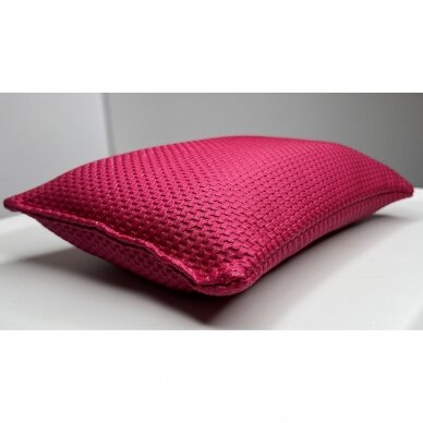 Pillow, elbow padding for client and master, burgundy color 2