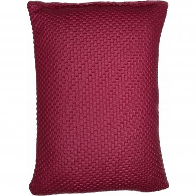 Pillow, elbow padding for client and master, burgundy color 1