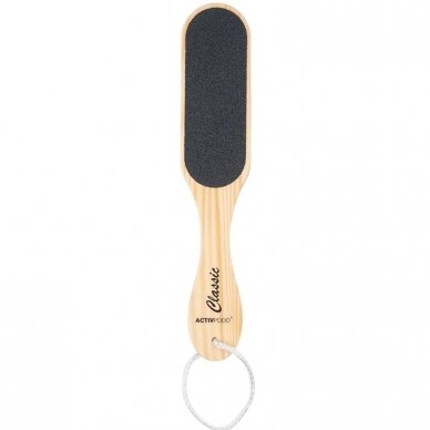 Professional wooden foot scrubbing paddle CLASSIC