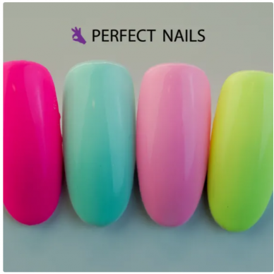 PERFECT NAILS long-lasting gel nail polish set with four colors BARBIE SELECTION 4x4 ml 1