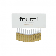 FRUTTI PROFESSIONAL restorative hair ampoules with keratin, 12 x 10 ml