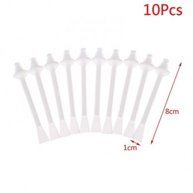 Plastic sticks for nasal depilation 10 pcs. 1