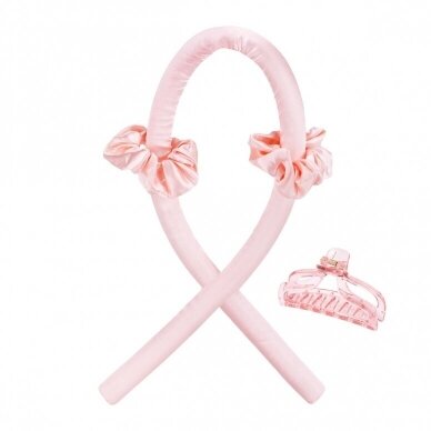 Hair curler-roller, BABY PINK  1