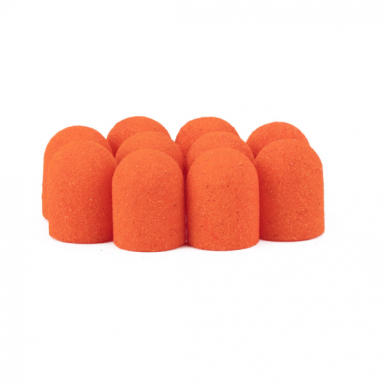 PODO ALLEMED professional disposable pedicure nail drill bits , 13 mm, #150, 10 pcs. ORANGE