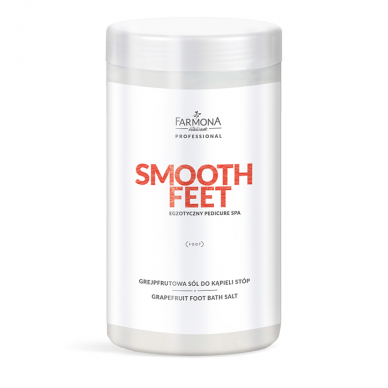 FARMONA PODOLOGIC SMOOTH FEET rejuvenating exotic grapefruit salt for pedicure, 1400 g.