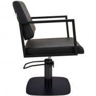 Professional barber chair BLACK LOFT BLACK SQUARE