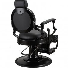 Professional barber chair for hairdressers and beauty salons Salomon Black black color