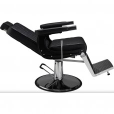 Professional barber chair for hairdressers and beauty salons DUKE black color