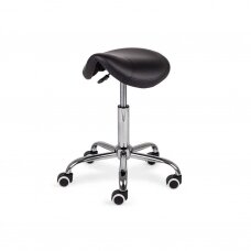 Professional master&#39;s chair - saddle for beauticians LOFI COMFYBASE K515, black color