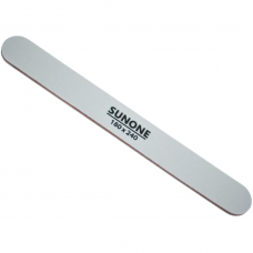 Professional SUNONE nail file, 180/240 grit, white color