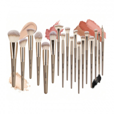 Set of professional makeup brushes with case MAANGE, 18 pcs