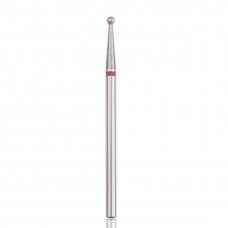 Profesional diamond nail dril tip BALL RED 1,8