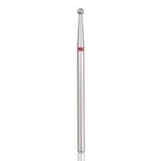 Profesional diamond nail dril tip BALL RED 2,1