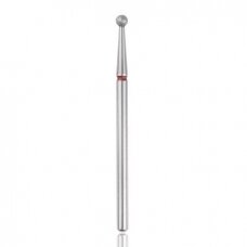 Profesional diamond nail dril tip BALL RED 2,5