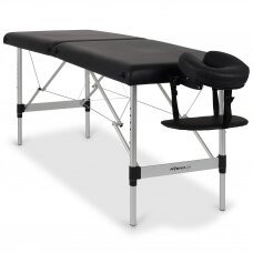 Professional folding massage table NINA COMFY BASE K515, black color