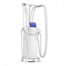 Professional vacuum, cavitation cosmetology device for shaping and tightening face and body lines