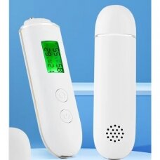 Mobile facial skin moisture analyzer