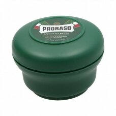 PRORASO GREEN LINE SHAVING SOAP IN A JAR Gaivinamasis skutimosi muilas, 150ml.