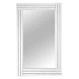 Luxury beauty salon mirror LUSTRO TM8012 60x90cm, silver color