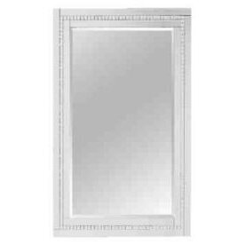 Luxury beauty salon mirror LUSTRO TM8013 60x90cm, silver color