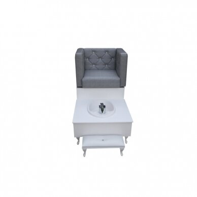 Luxurious pedicure chair, possibility to choose the color of the furniture and bathtub  10