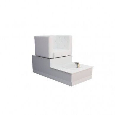 Luxurious pedicure chair, possibility to choose the color of the furniture and bathtub  3