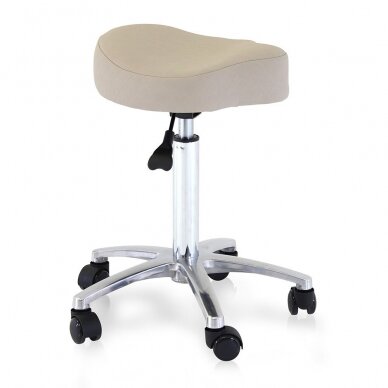 Professional saddle type master chair for beauticians and beauty salons REM UK MUSTANG 1