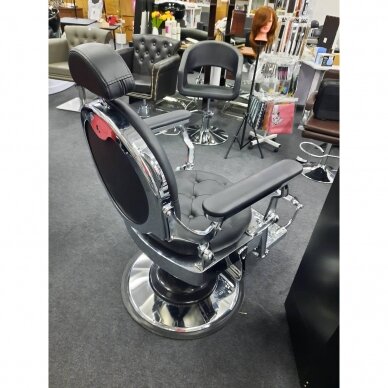 Professional barbers and beauty salons haircut chair GABBIANO GIULO black color 8