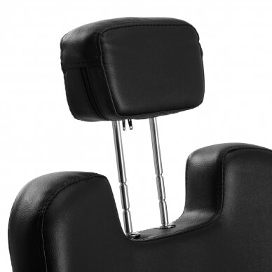 Professional barber chair for hairdressers and beauty salons GABBIANO VILNIUS, black color 10