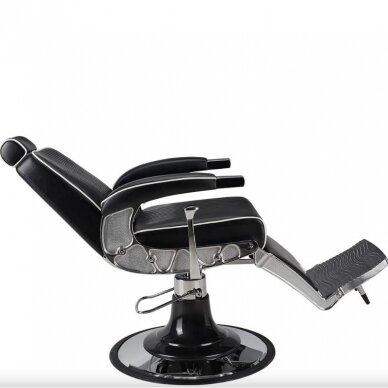 Professional barber chair for hairdressers and beauty salons STIG black color 2