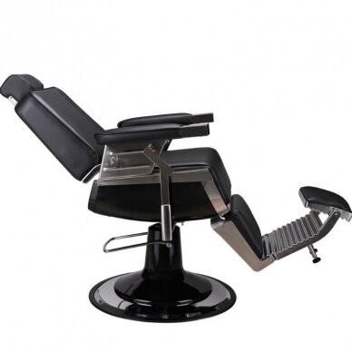 Professional barber chair for hairdressers and beauty salons DARK  black color 2