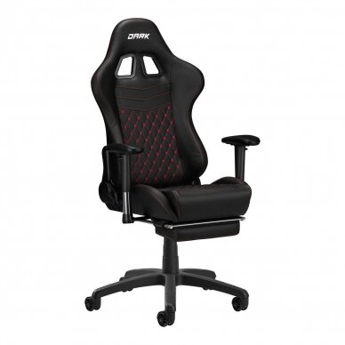 Professional office and gaming chair DARK PREMIUM, black color 1