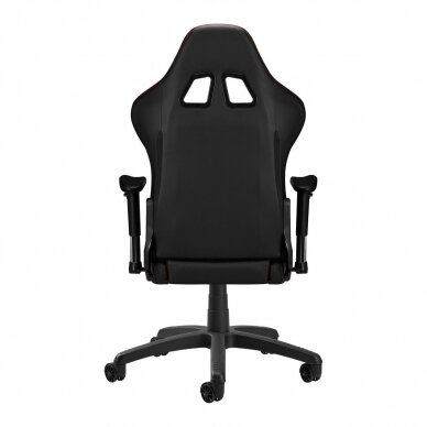 Professional office and gaming chair DARK PREMIUM, black color 4