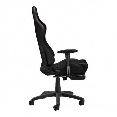 Professional office and gaming chair DARK PREMIUM, black color 5