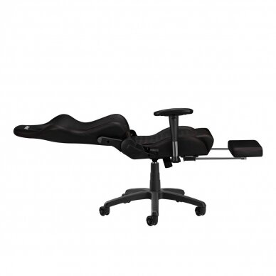 Professional office and gaming chair DARK PREMIUM, black color 7