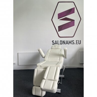 Profesionali elektrinė kosmetologinė kėdė AZZURRO 706 PEDI (1 variklis), baltos spalvos 21