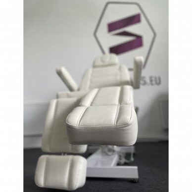 Profesionali elektrinė kosmetologinė kėdė AZZURRO 706 PEDI (1 variklis), baltos spalvos 22