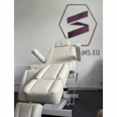 Profesionali elektrinė kosmetologinė kėdė AZZURRO 706 PEDI (1 variklis), baltos spalvos 23