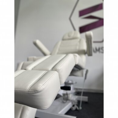 Profesionali elektrinė kosmetologinė kėdė AZZURRO 706 PEDI (1 variklis), baltos spalvos 24
