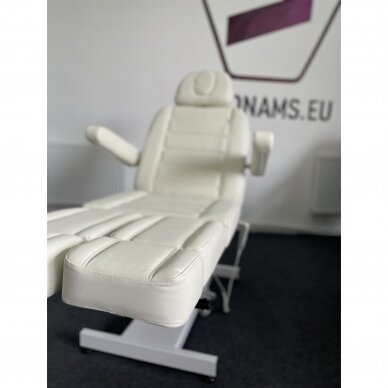 Profesionali elektrinė kosmetologinė kėdė AZZURRO 706 PEDI (1 variklis), baltos spalvos 25