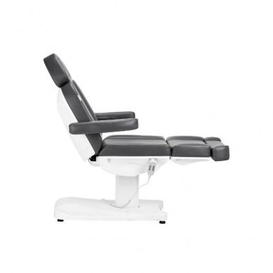 Professional electric cosmetology chair - bed AZZURRO 803D (3 motors), gray color 6