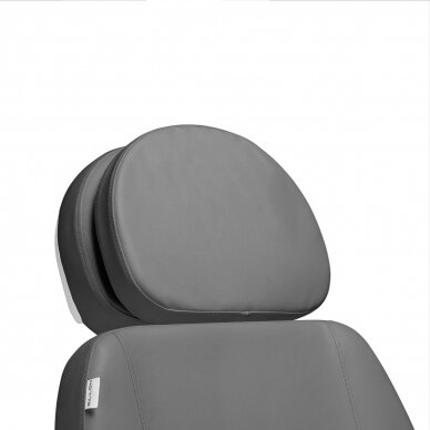 Profesionali elektrinė kosmetologinė kėdė - gultas pedikiūro procedūroms SILLON CLASSIC, 2 variklių, pilkos spalvos 12