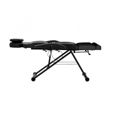 AZZURRO professional cosmetology chair - couch for beauty procedures 563S, black color 4