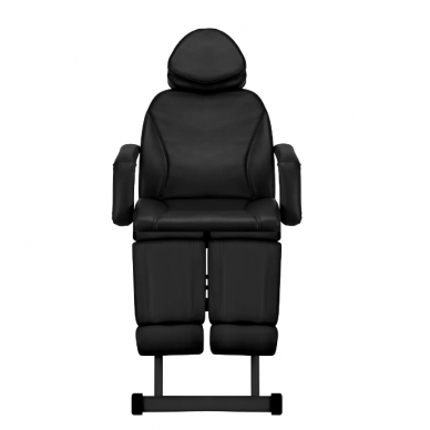 AZZURRO profesionali kosmetologinė kėdė - gultas 563S, juodos spalvos 8