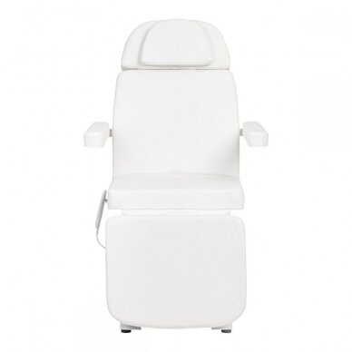 Professional electric cosmetology chair - bed W-12 (4 motors), white color 2