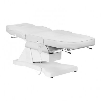 Professional electric cosmetology chair SOFT (1 motor), white color 3