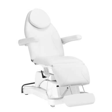 Professional electric cosmetology chair-bed SILLON BASIC, white color (3 motors) 2