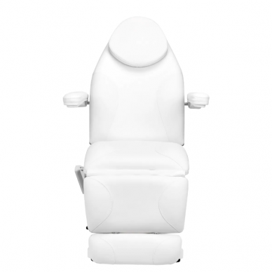 Profesionali elektrinė kosmetologinė kėdė-gultas SILLON BASIC, baltos spalvos (3 varikliai) 6