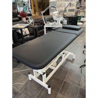 Professional electric massage and rehabilitation bed MOD-079 (1 motor), black color 10